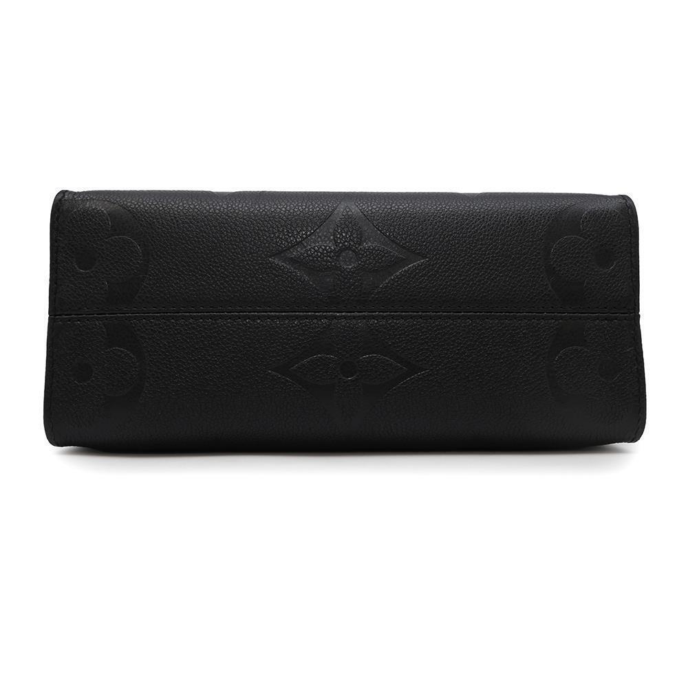 Louis Vuitton OnTheGo Monogram Empreinte Tote Bag Shoulder Black - Picture 3 of 12